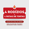 Especial de Aniversário 4 rodízios + 4 fatias de torta - Visualização